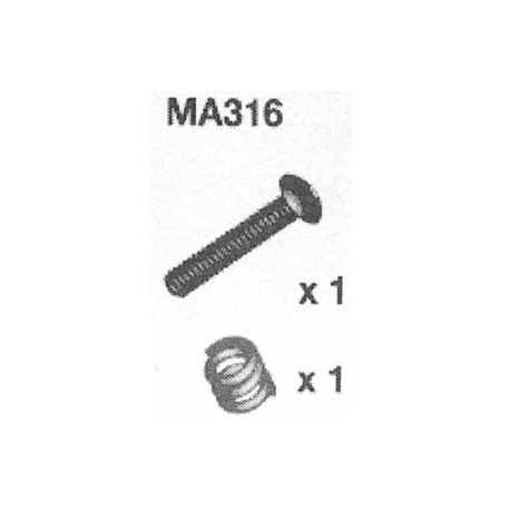 VIS DE SERRAGE MA316 AVEC RESSORT POUR SUPPORT MOTEUR AM10SC