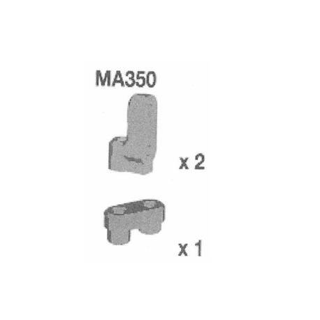SUPPORT D'ANTENNE ET DE SERVOMOTEUR MA350 AM10SC