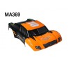 MA369 BODY SHORT COURSE AM10SC ORANGE / NOIR